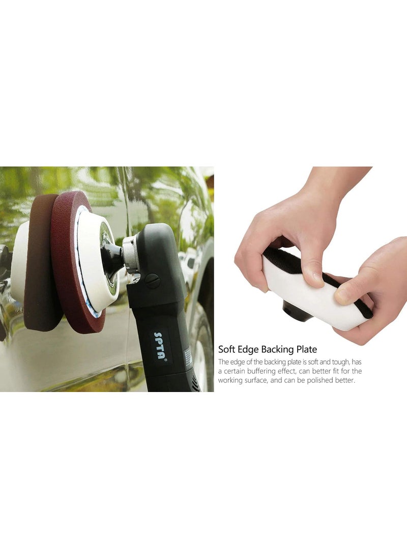 DIY Crafts DIY Crafts High RPM Backing Pad For Your Kit Wool Felt Pads Disc Backing Pad Drill Adapter Kit M10/14 Universal Nut Drill Machine Other Machines (4 Pcs, 1"inch Backing Pad Only)  - Image 3