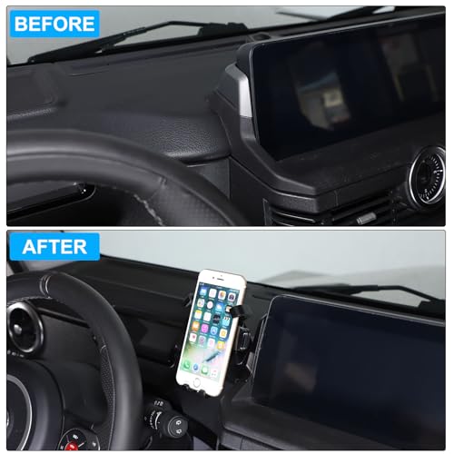 Hudiriy Car Mobile Phone Holder The Navigation Screen Compatible with Ineos Grenadier 20202026 Adjustable 360 Central Control Phone Holder Accessories LeftStyle B - Image 3