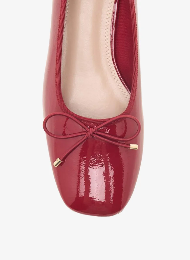 Celeste BURGUNDY Women Block Heel Shoes for Women | Best Price UAE