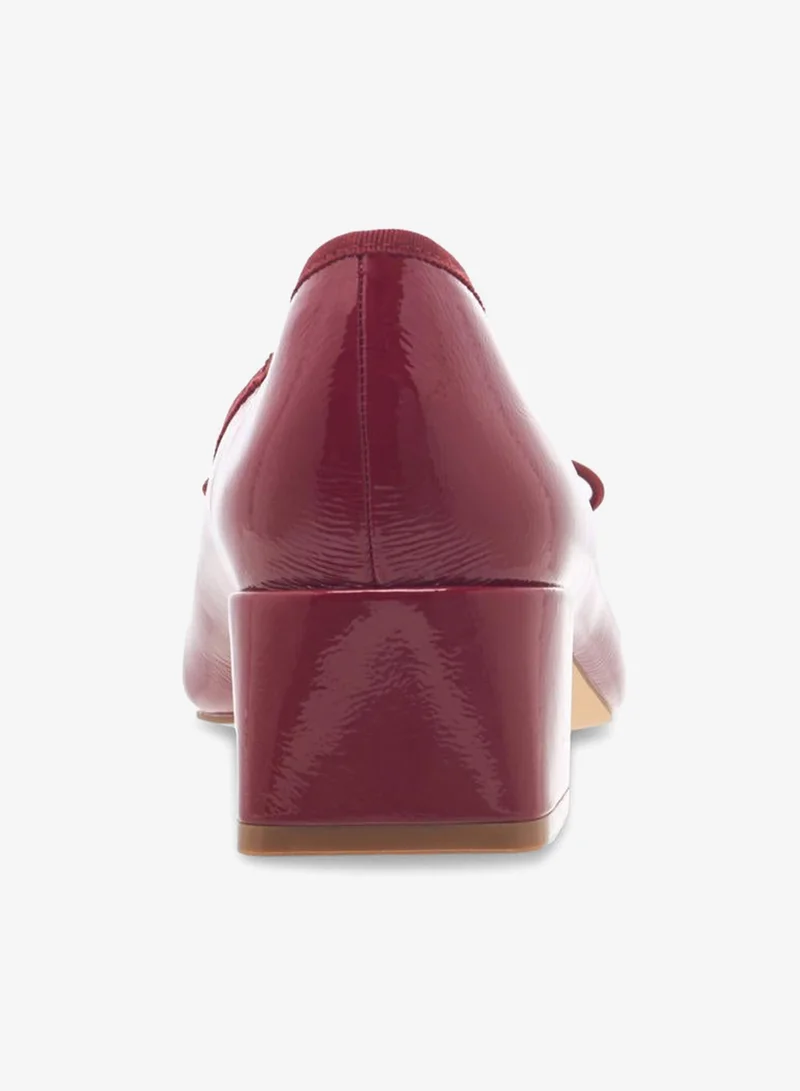 Celeste BURGUNDY Women Block Heel Shoes for Women | Best Price UAE
