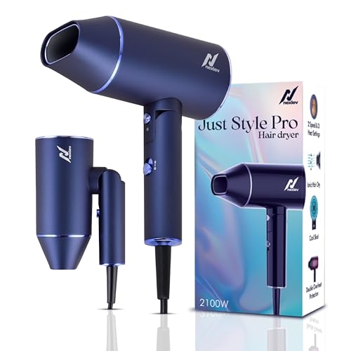 Nexlev Just Style Pro Hair Dryer |2100 W for Quick & Easy Blowdry | Double Heat Protection Technology | 3 Heat Settings & Cool Shot Function For Salon-Like Styling at Home (HD-01) - Image 1