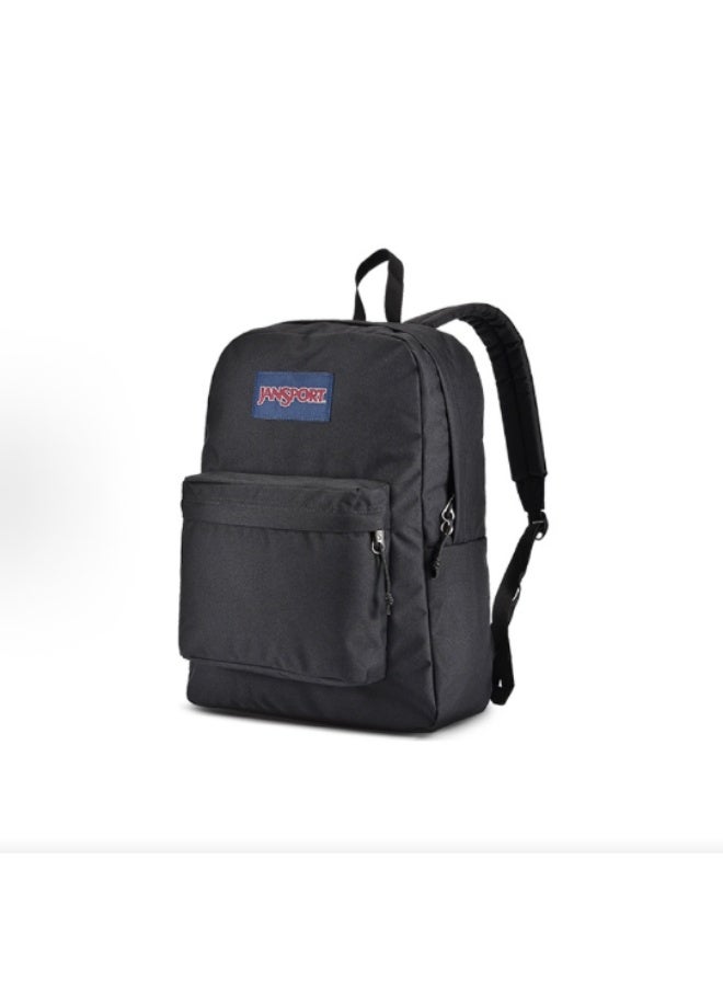 جان سبورت حقيبة ظهر JanSport SuperBreak Classic Casual Back to School بسعة 26 لترًا - أسود - Image 2