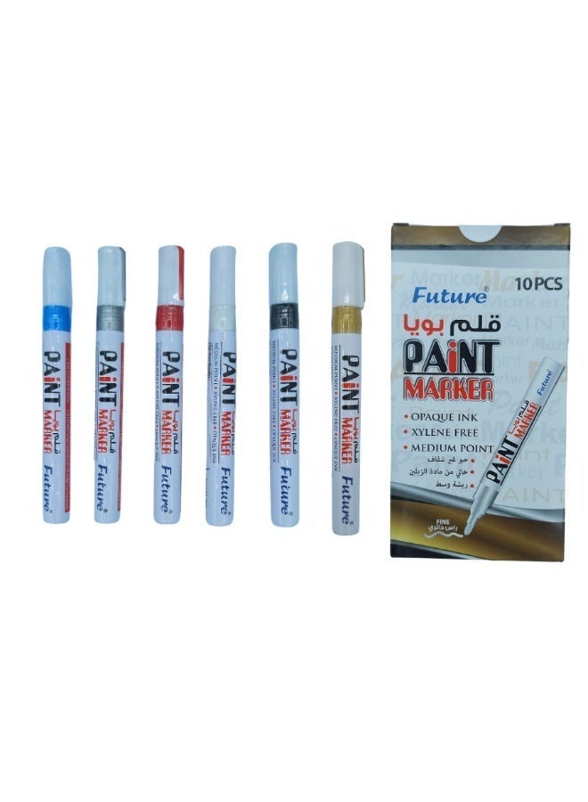 فيوتشر - قلم بوية رقم 440 الوان متعددة 1.5مم - Image 1