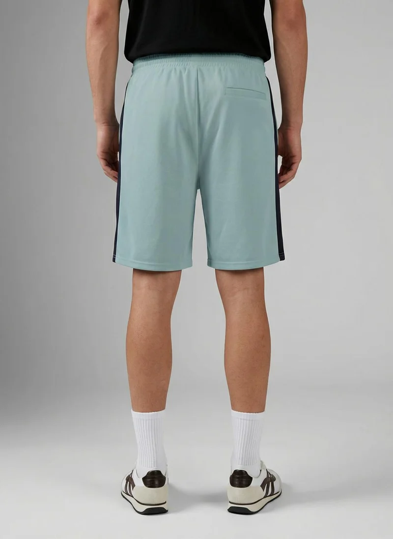 NOBERO Gray Mist Nobero Copenhagen Shorts | Men’s Shorts | Regular Fit | 260 GSM 100% Cotton Terry | Breathable Comfort for Daily Wear | Elasticated Drawstring Waist + Side & Welt Pockets | Available in 5 Colours for Men | Best Price UAE