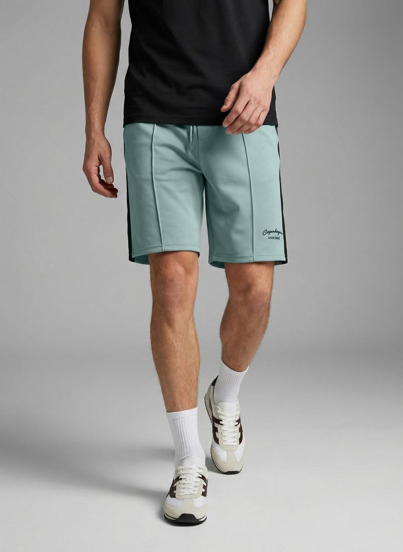 Nobero Copenhagen Shorts | Men’s Shorts | Regular Fit | 260 GSM 100% Cotton Terry | Breathable Comfort for Daily Wear | Elasticated Drawstring Waist + Side & Welt Pockets | Available in 5 Colours - Image 5