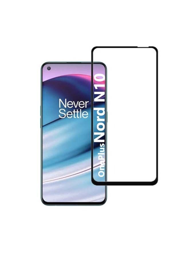 Tempered Glass Screen Protector For OnePlus Nord N10 5G Clear/Black
