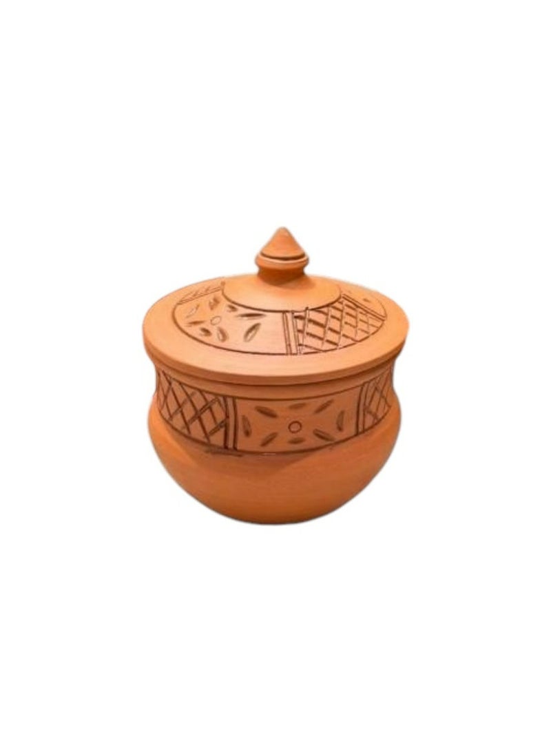 Pot made by natural aswan clay - Arabisc