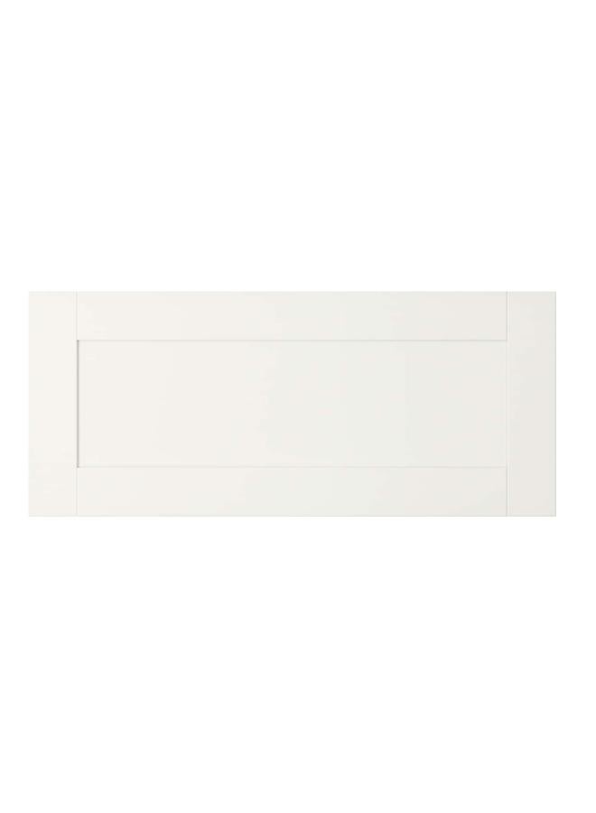 Zaboon Drawer front, white, 60x26 cm - Image 1
