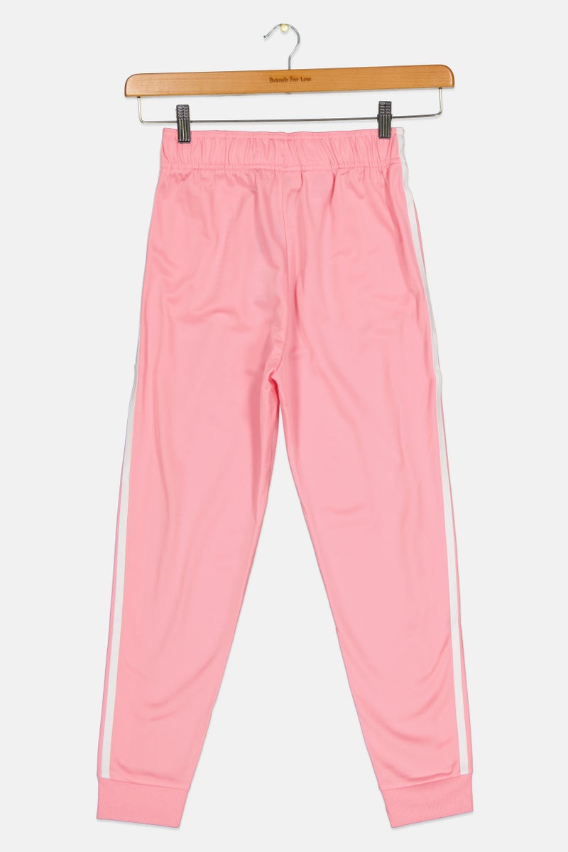adidas Originals Kids Girl Sportswear Fit Training Track Pants, Pink  - Image 2