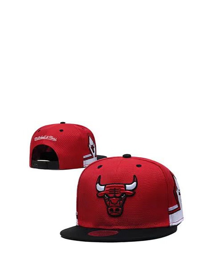 NEW ERA Chicago Bulls Classic Red - Black Flat - Brim Baseball Cap