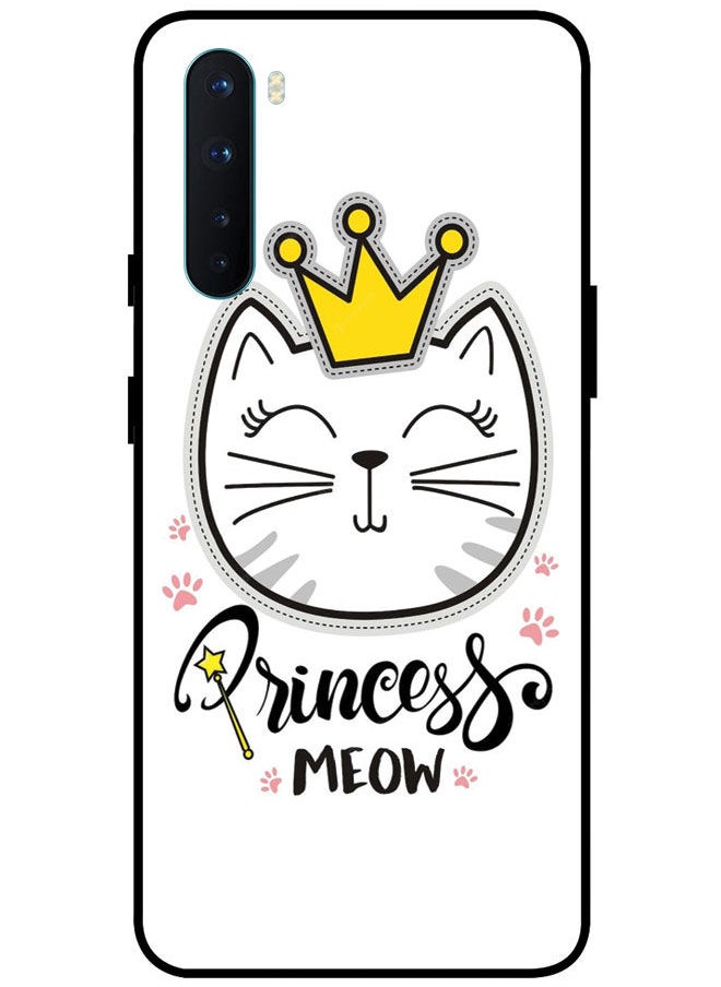 EYE CATCH - Protective Case Cover For OnePlus Nord Smart Series Printed Protective Case Cover for OnePlus Nord Princess Meow - Image 1