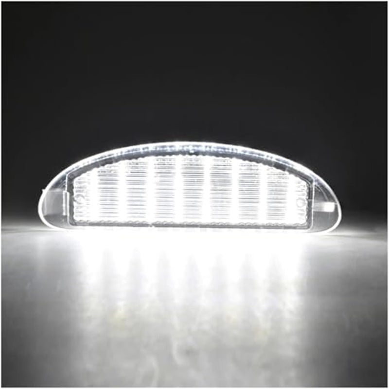 Wivplex Car Rear White License Plate Light for Renault - Image 3