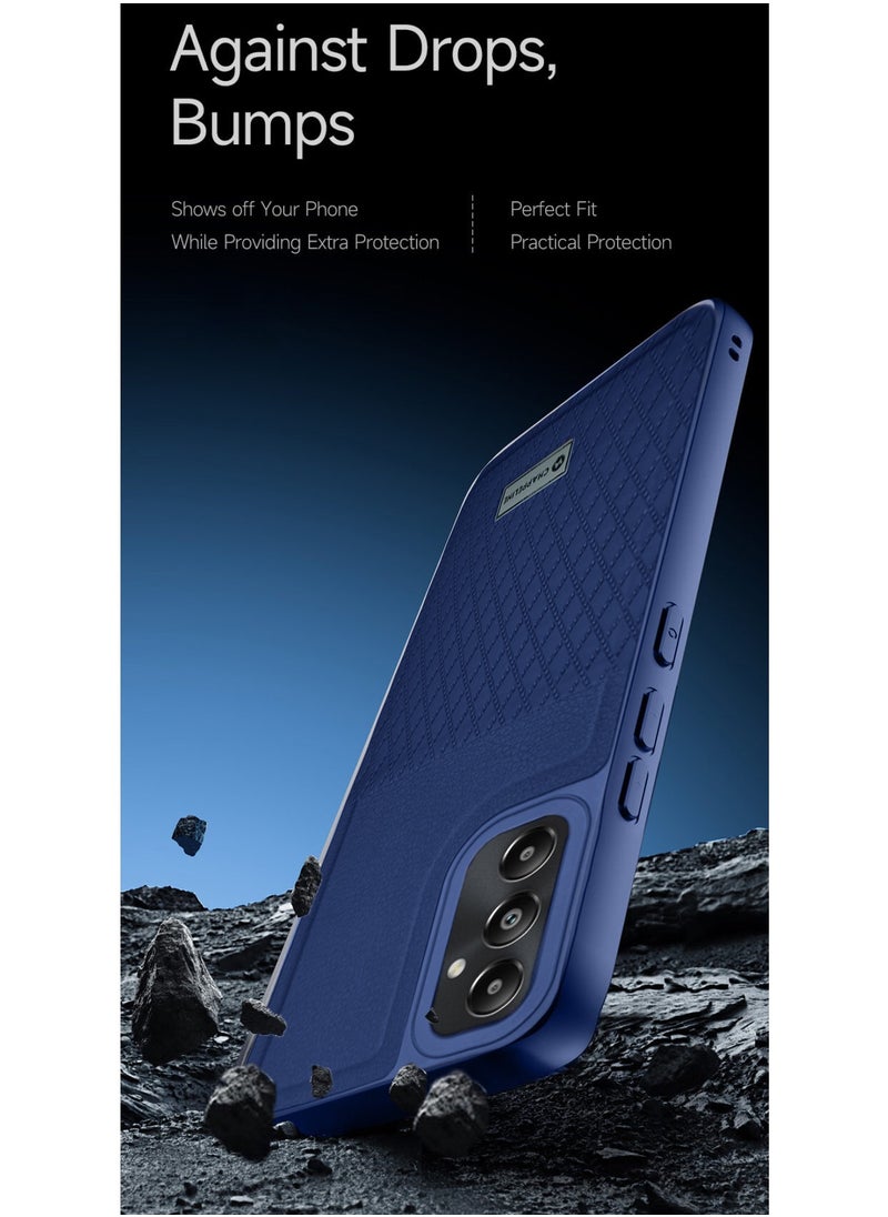 CHAPPELINE Liquid Silicone With Raised Camera Lips Card Holder Case Cover For Samsung Galaxy S24+ / S24 Plus 5G 2024 Navy Blue  - Image 4