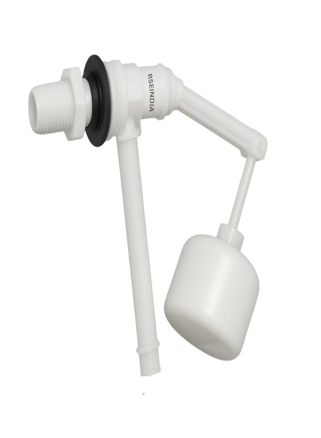 Rseindia Toilet Flush Tank Float Valve, 19 cm Length, White - Image 1