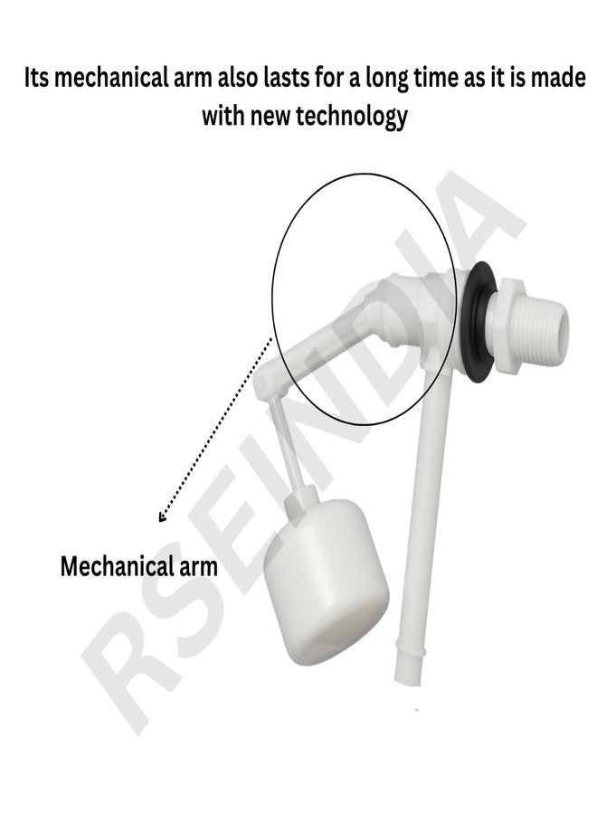 Rseindia Toilet Flush Tank Float Valve, 19 cm Length, White - Image 5
