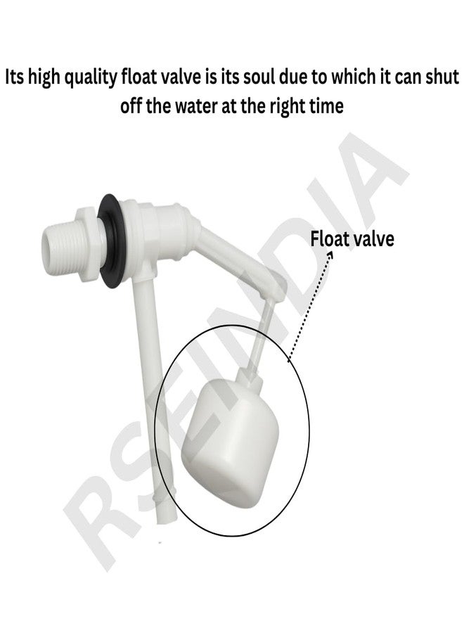 Rseindia Toilet Flush Tank Float Valve, 19 cm Length, White - Image 4