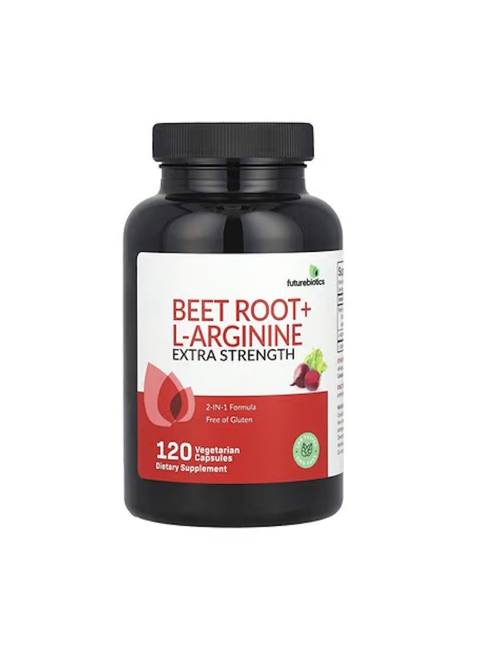 فيوتشر بايوتكس فيوتشربيوتكس، جذر البنجر + إل-أرجينين، 120 كبسولة نباتية