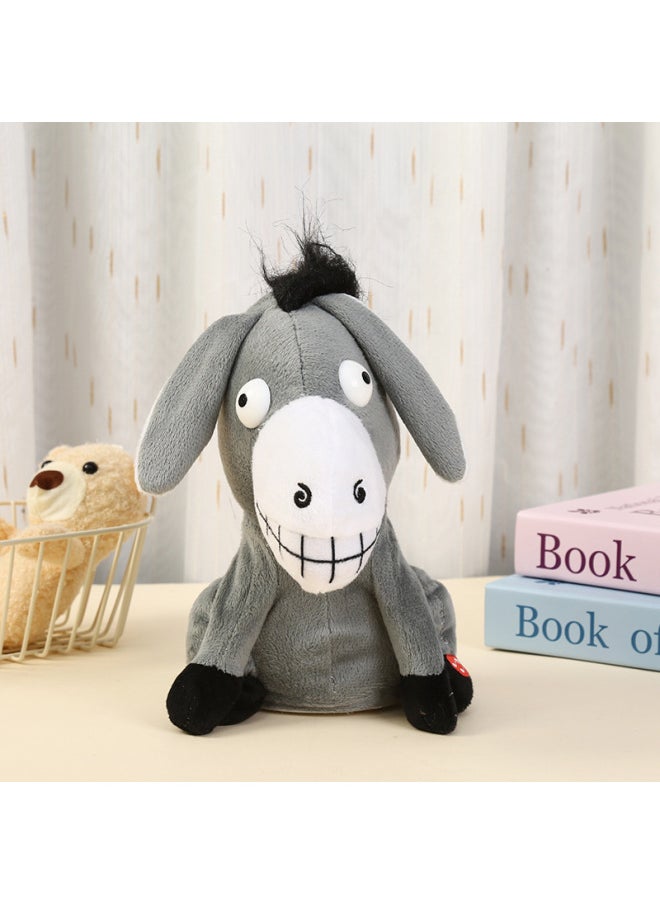 Electric Prairie Animal Plush Toy Simulation Zebra Cute Giraffe Doll Children's Day Gift Wholesale-Color:Zebra  - Image 3