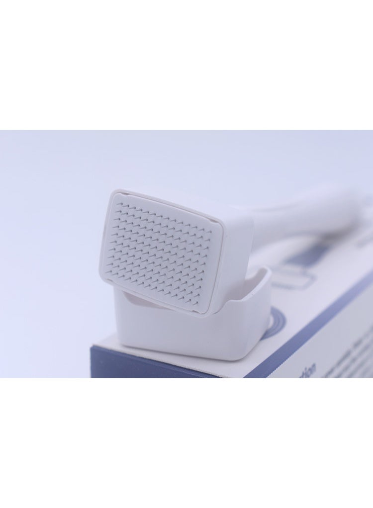 ختم إبر ميكرونيدلز فاخر، قلم تيتانيوم ميكرونيدلز قابل للتعديل: 140 إبرة للعناية بالبشرة والشعر واللحية للاستخدام المنزلي الأمثل للرجال والنساء - Image 2