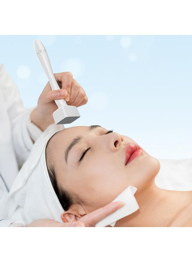 ختم إبر ميكرونيدلز فاخر، قلم تيتانيوم ميكرونيدلز قابل للتعديل: 140 إبرة للعناية بالبشرة والشعر واللحية للاستخدام المنزلي الأمثل للرجال والنساء - Image 5