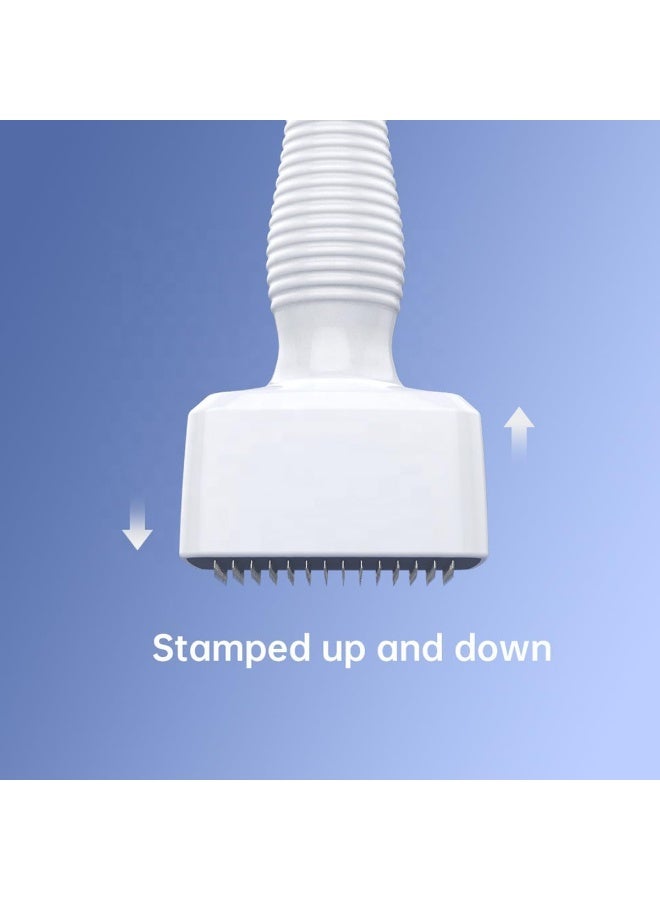 ختم إبر ميكرونيدلز فاخر، قلم تيتانيوم ميكرونيدلز قابل للتعديل: 140 إبرة للعناية بالبشرة والشعر واللحية للاستخدام المنزلي الأمثل للرجال والنساء - Image 4