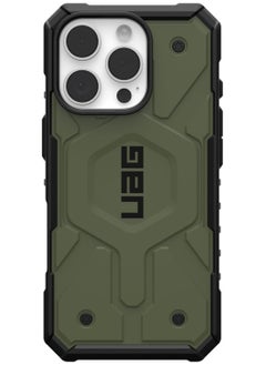 Urban Armor Gear UAG Pathfinder MagSafe for iPhone 16 PRO Case Cover [18 Feet Drop tested]  - Olive Drab  - Image 4