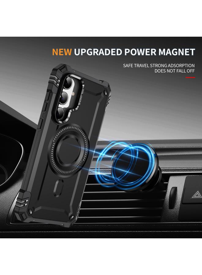 اس-توب جراب لهاتف Samsung Galaxy A35 5G مع حامل عدسة MagSafe - Image 5