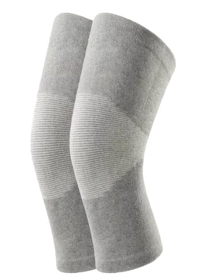 Knee Sleeve，1 Pair Compression Knee Sleeve for Women Men, Anti-Slip Elastic Sport Warm Knee Brace (X-Large)