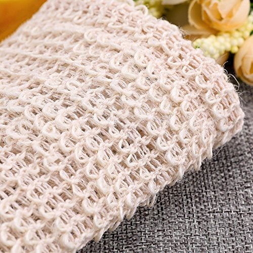 BBTO 10 Pack Exfoliating Natural Sisal Soap Bag Pouch Soap Saver - Image 4