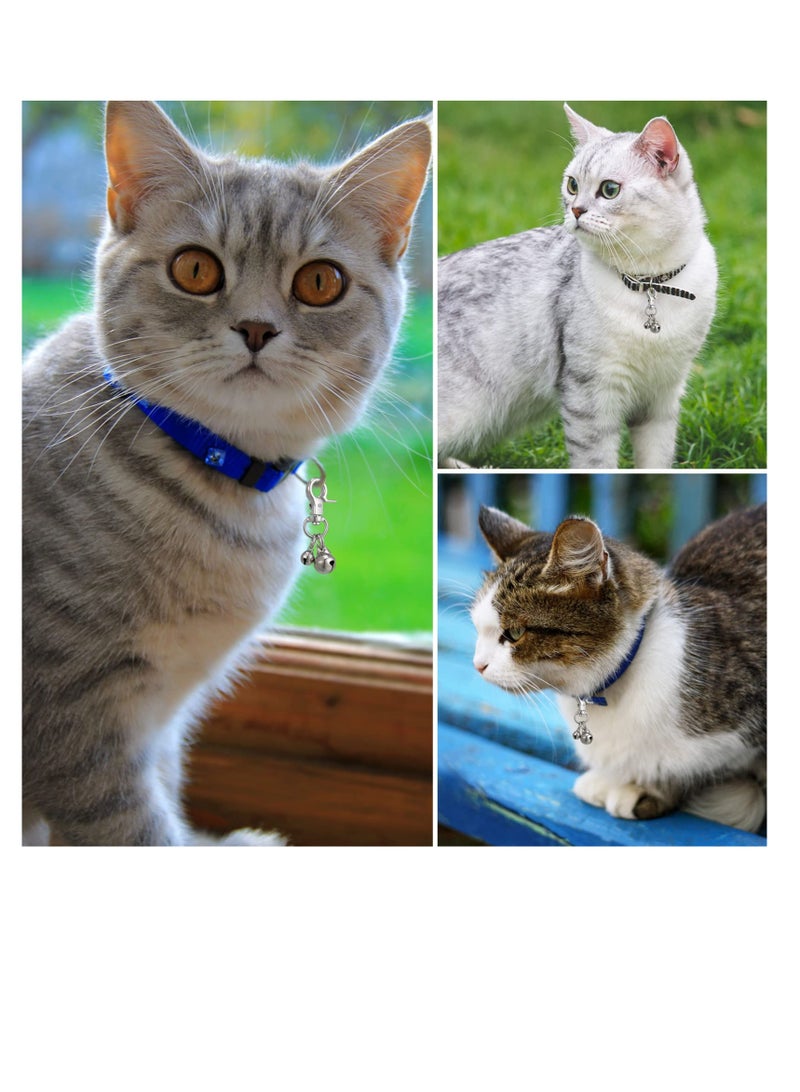 أجراس طوق الحيوانات الأليفة، 5 قطع من أجراس الجرس الثلاثية، إكسسوارات تدريب الكلاب والقطط - Image 4