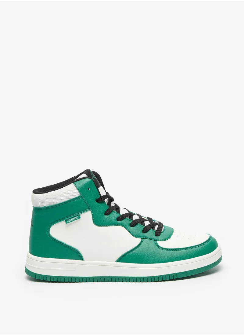 كابا Mens Lace Up High Top Sneakers