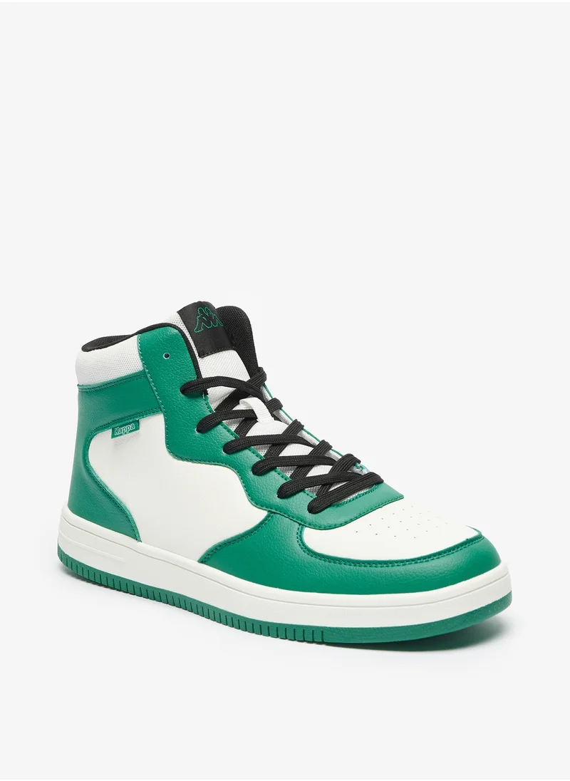 Kappa Mens Lace Up High Top Sneakers