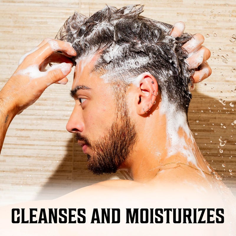 Viking Revolution Palo Santo Mens Shampoo and Conditioner Set with Biotin and Jojoba Oil - Natural Hair Shampoo and Hair Conditioner for Men with Vitamin B5 - Shampoo and Conditioner Set Men (17Oz) - Image 3