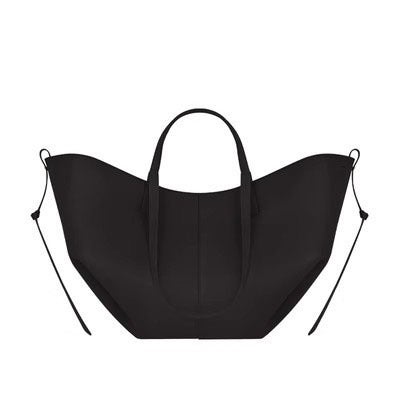 French Niche Tote Bag 2024 Womens Large Capacity black large 
