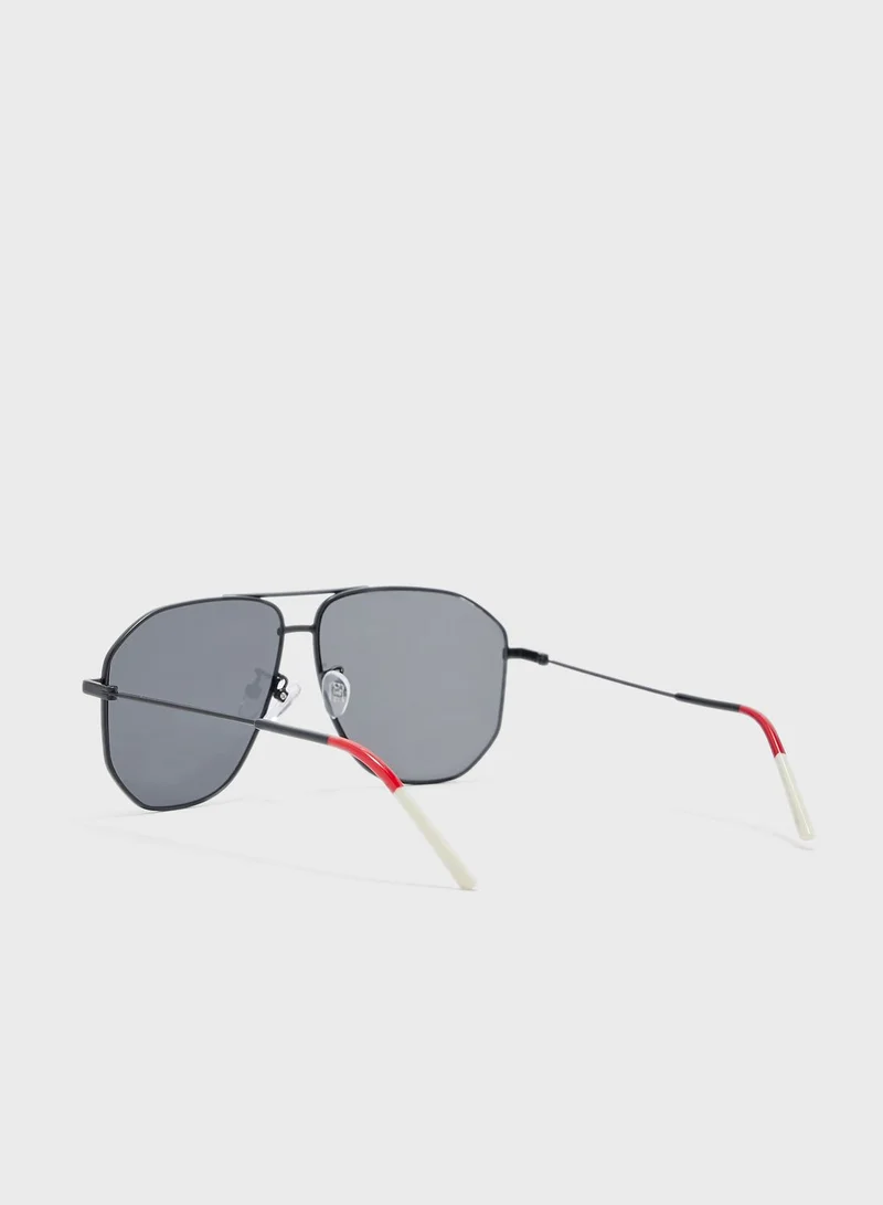 Seventy Five Casual Aviator Sunglasses