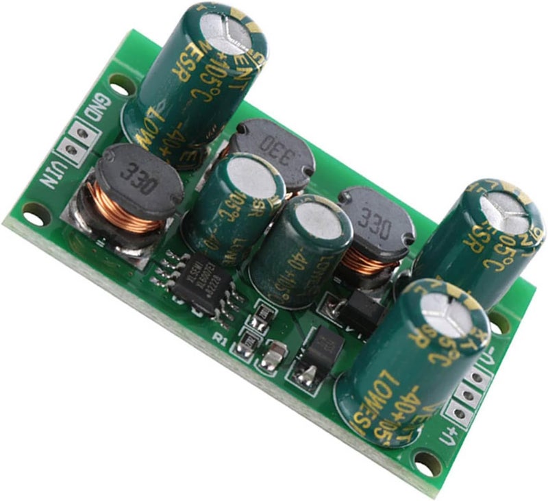 HEEPDD DC DC Positive Negative Voltage Boost Converter, Durable Design, High Efficiency with Output ±15VDC for Audio Equipment and LCD Power Supply Positive Negative Voltage Boost (Output - Image 1