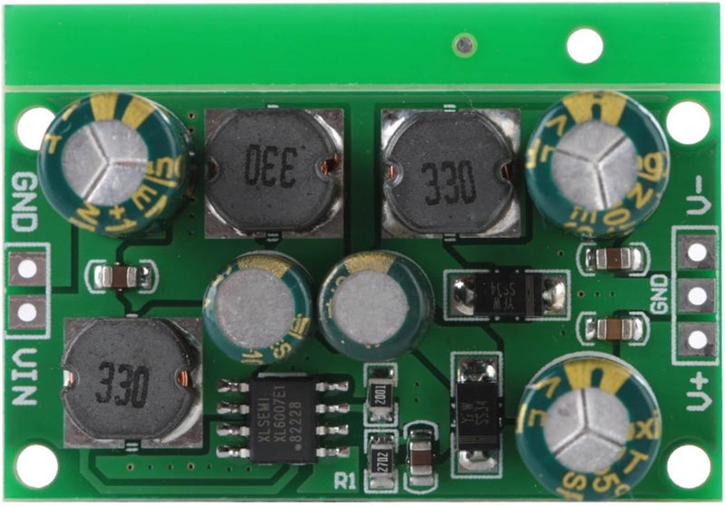 HEEPDD DC DC Positive Negative Voltage Boost Converter, Durable Design, High Efficiency with Output ±15VDC for Audio Equipment and LCD Power Supply Positive Negative Voltage Boost (Output - Image 3