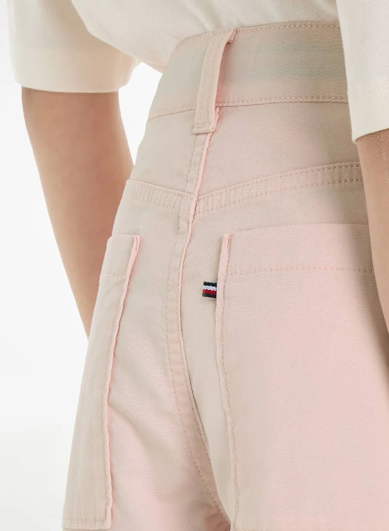 TOMMY HILFIGER Essential Wide Leg Chino Trousers