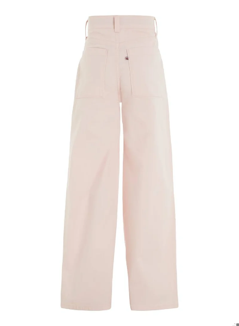 TOMMY HILFIGER Essential Wide Leg Chino Trousers