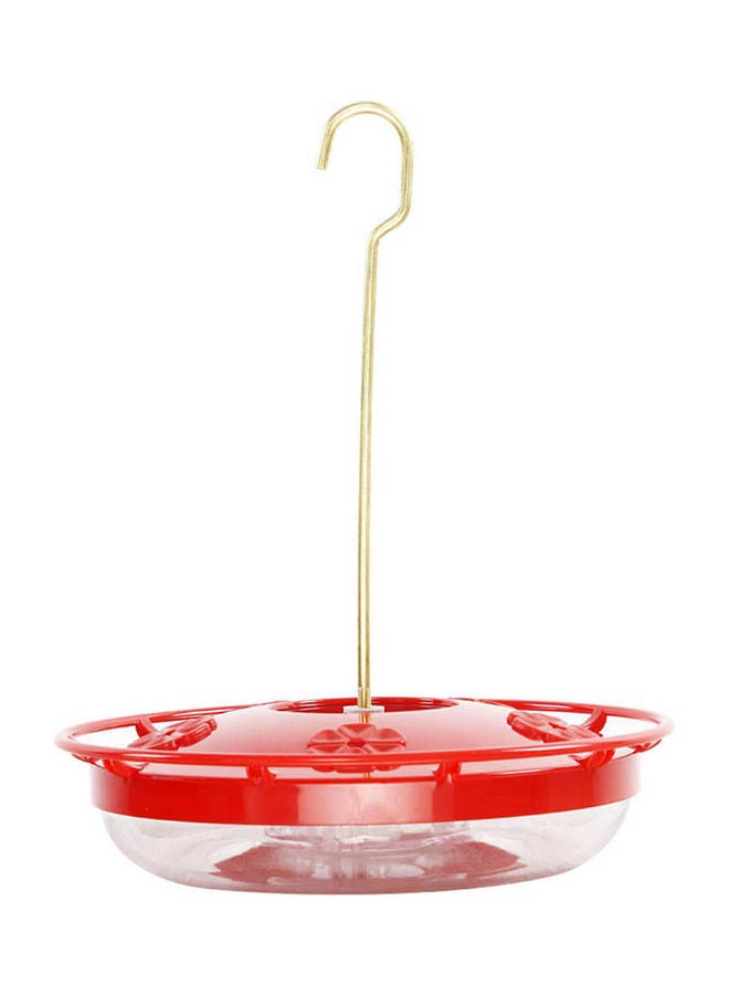 NIBEMINENT Plastic Hanging Bird Water Dispenser Red - Image 5