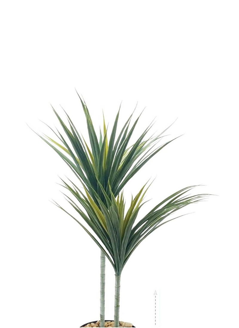 co arma - Artificial aloe vera tree with two symmetrical branches, 130 cm high - Image 1