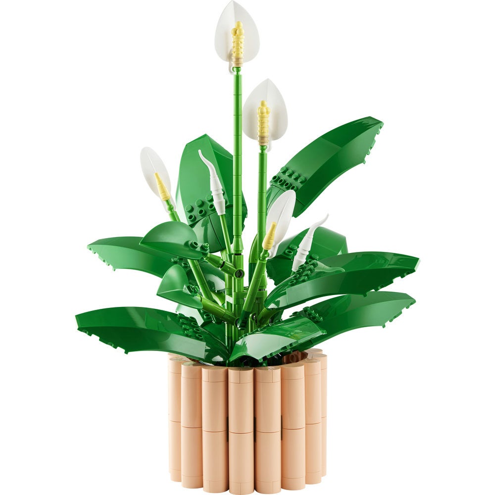Botanicals Peace Lily Artificial Plant Building Set 11504 474Pcs