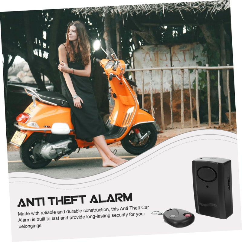 Wireless Motorcycle Alarm Kit with Remote Vibration Sensor for Bike Scooter Vehicle Security - Image 4