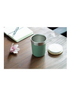 Hans Larsen Insulated Stainless Steel Coffee Mug with Bamboo Lid  - Image 5