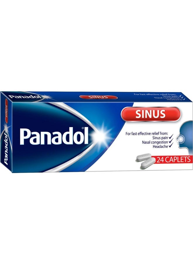 PANADOL SINUS TAB 24S TABLETS
