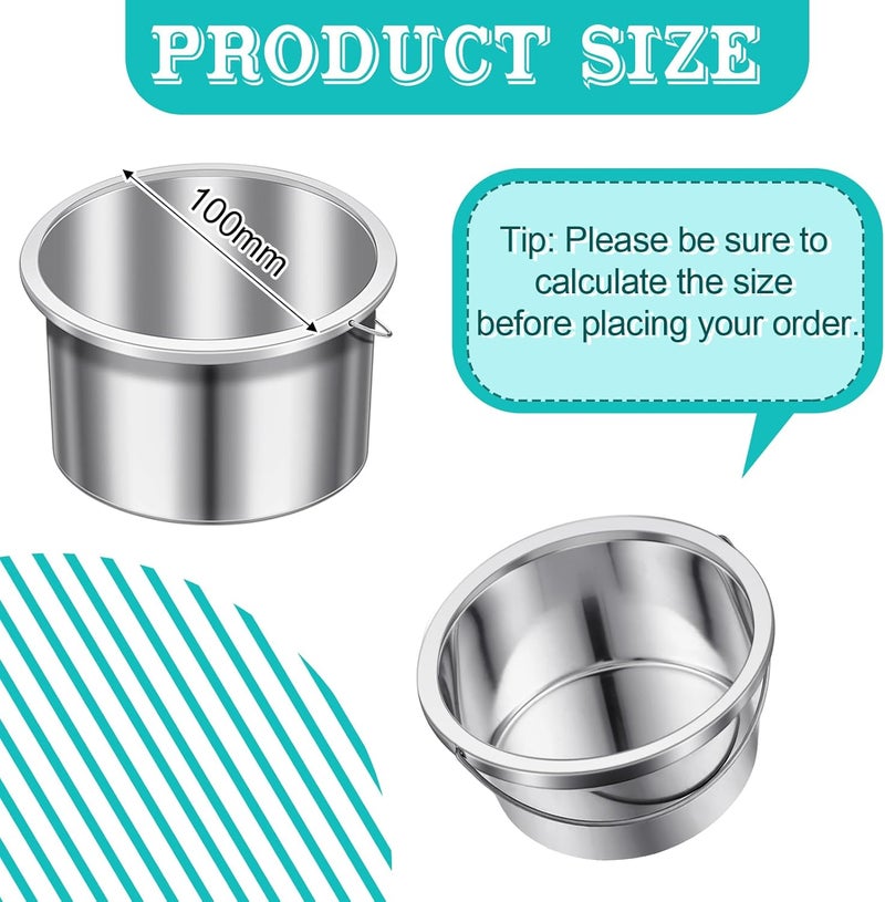 BBTO وعاء شمع بديل لآلة تسخين الشمع وعاء محمول لإزالة الشعر بسعة 500 مل - Image 2