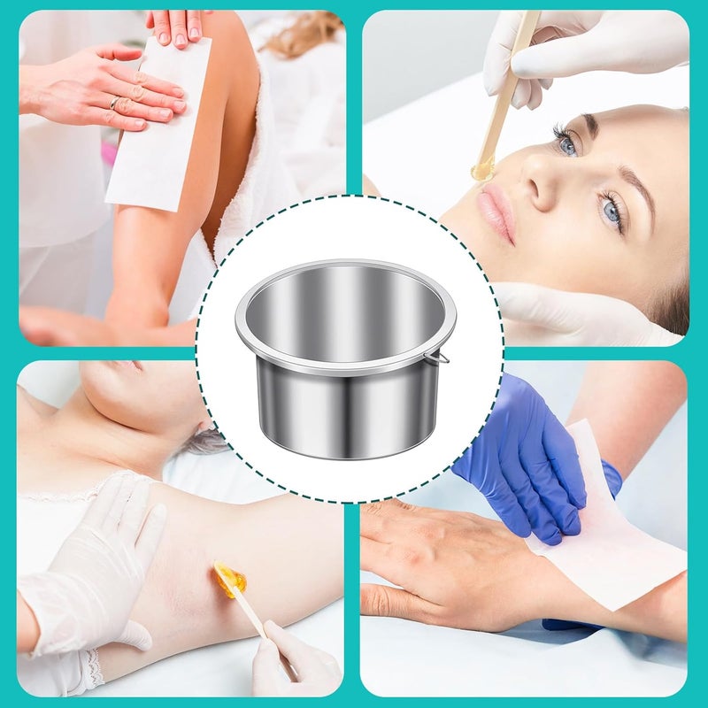 BBTO وعاء شمع بديل لآلة تسخين الشمع وعاء محمول لإزالة الشعر بسعة 500 مل - Image 5