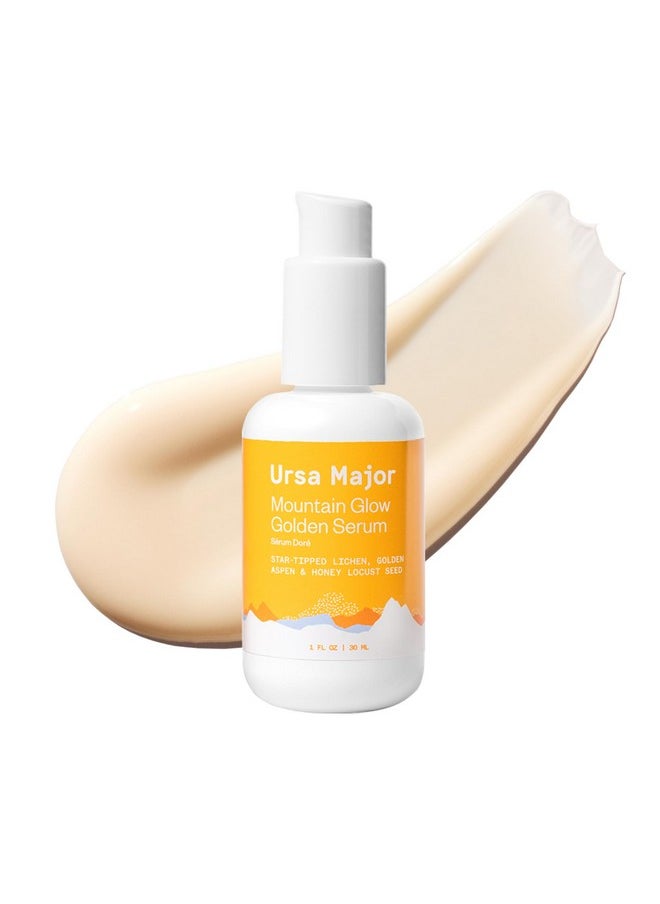 Ursa Major - Mountain Glow Natural Face Serum | Vegan Daily Facial Moisturizer | Combat Wrinkles & Sagging Skin | Boost Radiance And Skin Glow | Cruelty-Free & Non-Toxic | For Men & Women | 1.0 Ounce - Image 1