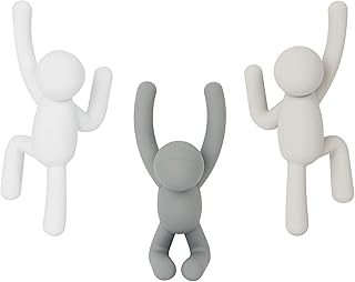 UMBRA Umbra Buddy Decorative Wall Mounted Hooks for Hanging Coats, Scarves, Bags, Purses, Backpacks, Towels and More, Set of  - Image 1