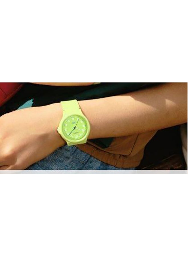 CASIO - Analog Resin Band Round  Shape  Wrist Watch LQ-24B-3BDF - Image 1